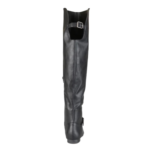 Journee Collection LOFT WIDE CALF boots in black - Picture 14 of 15